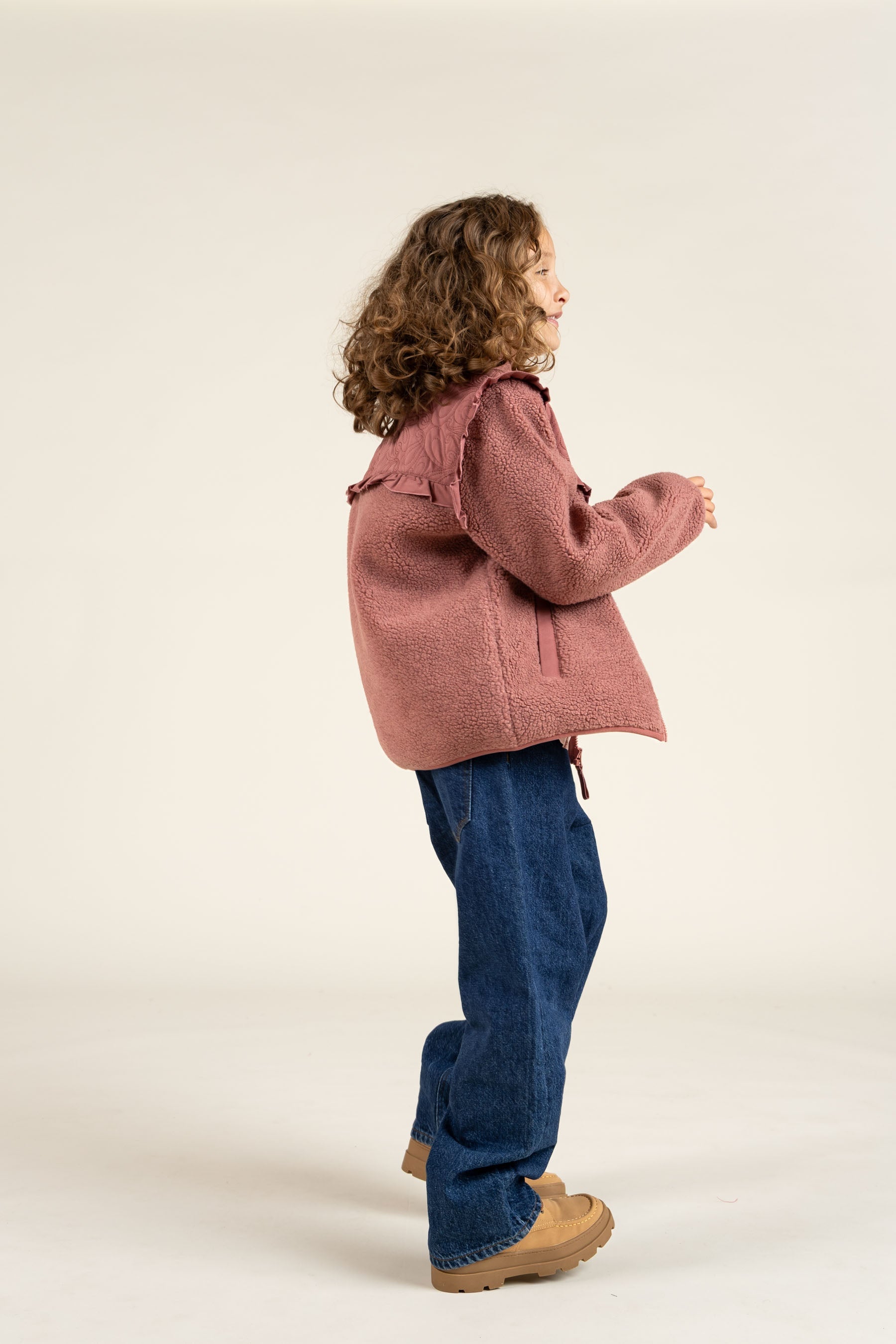 Ritsjack met ruches - Tween - Old Rose | 100637 Madison