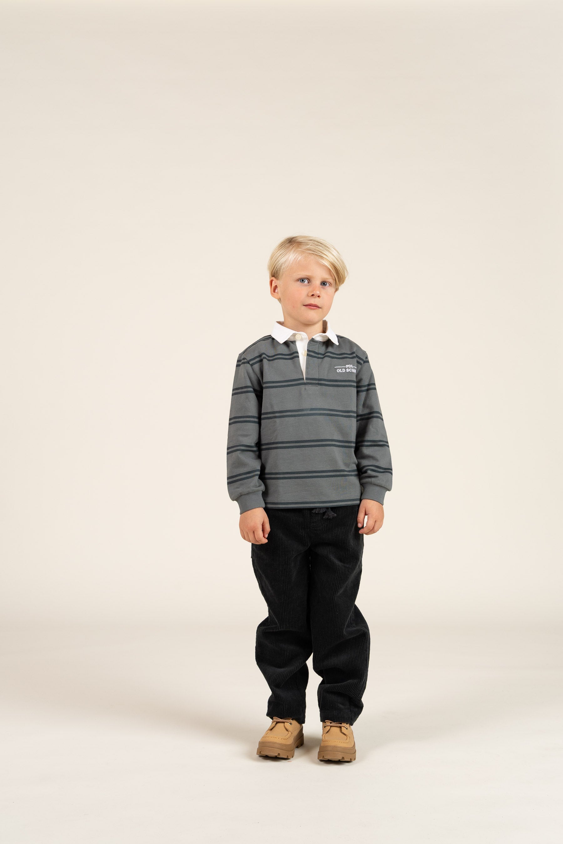 Polo Sweatshirt - Kids - Green | 100642 Grant