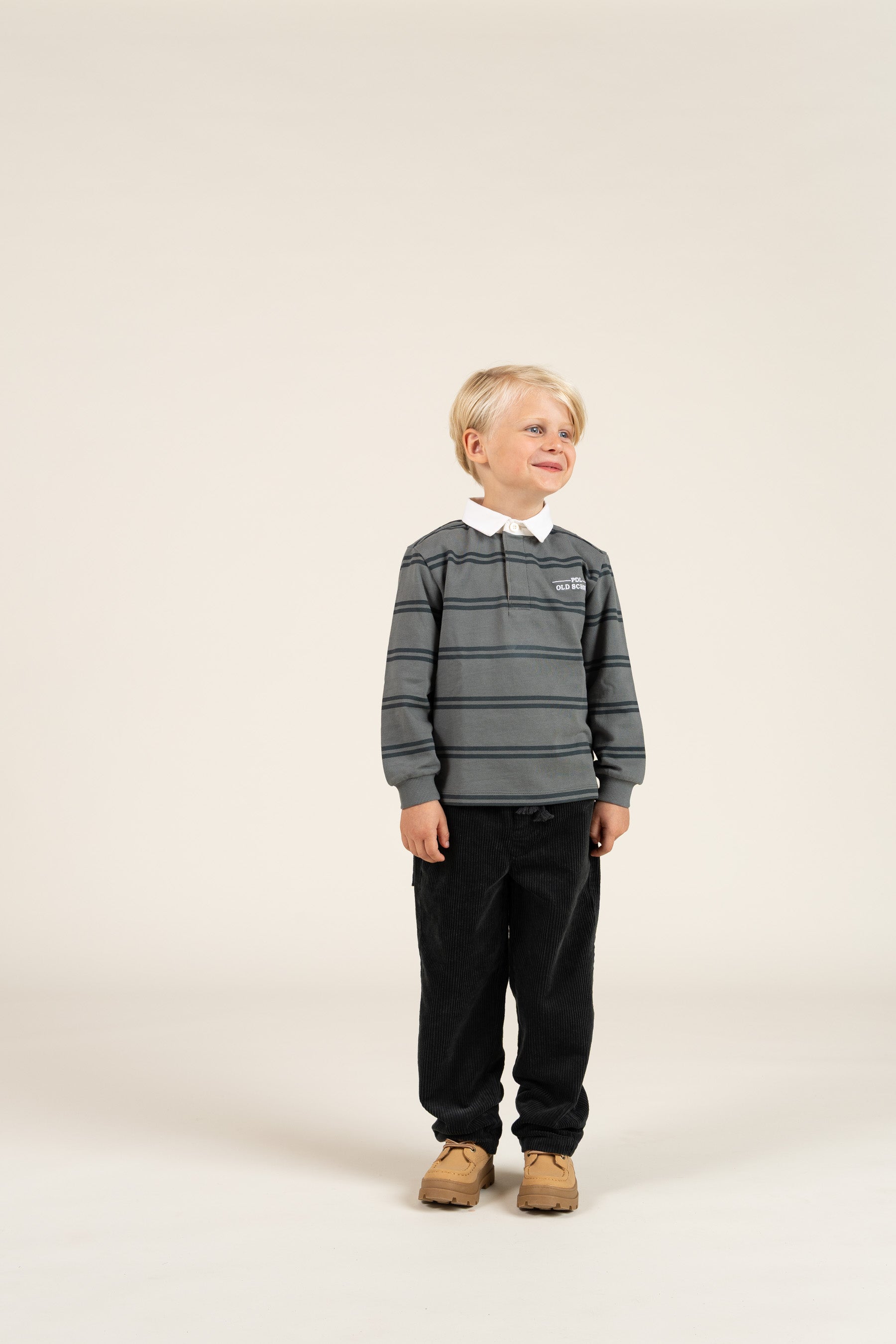 Polo Sweatshirt - Kids - Green | 100642 Grant
