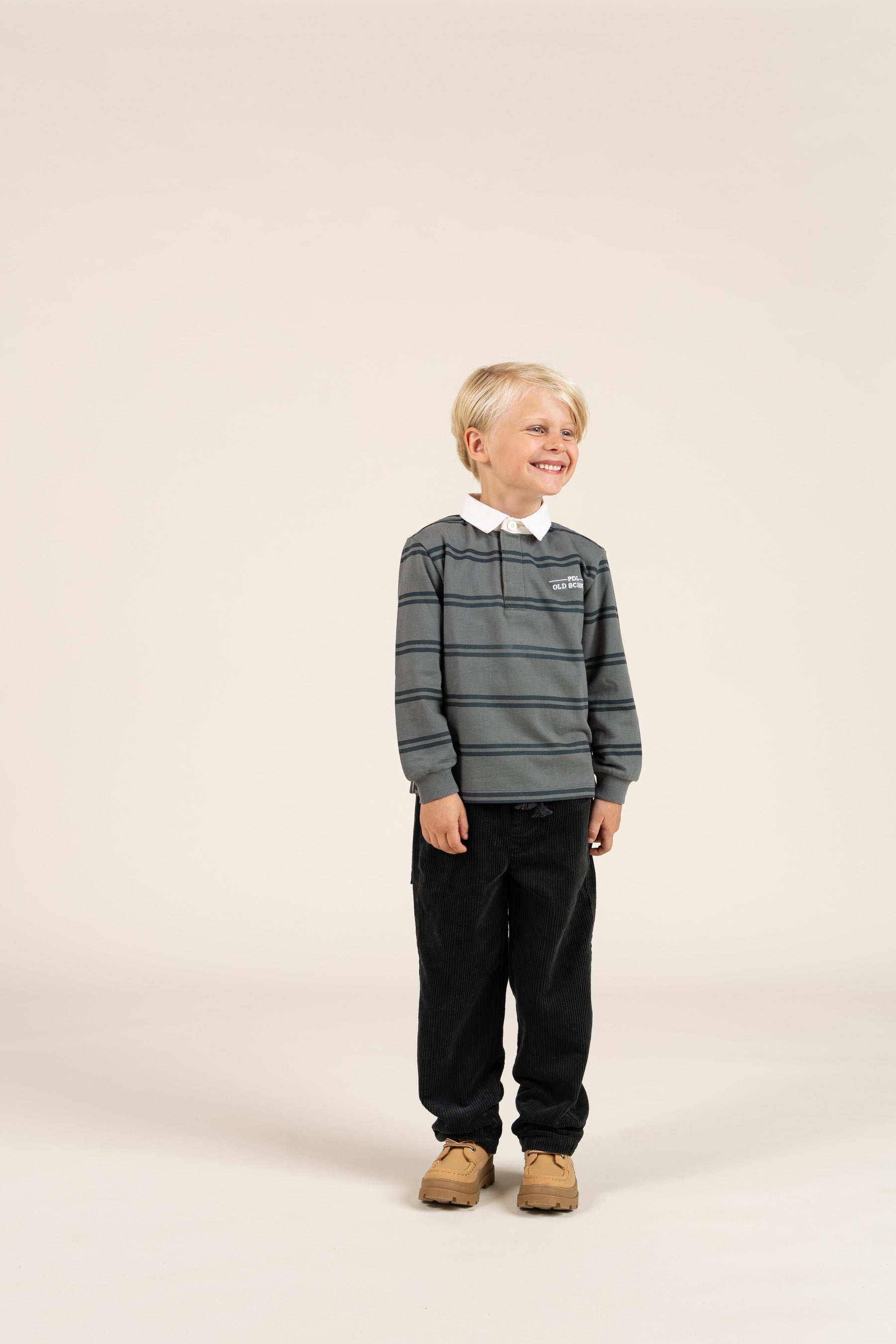 Corduroy broek met koord - Kids - Forest Green | 100600 Jace