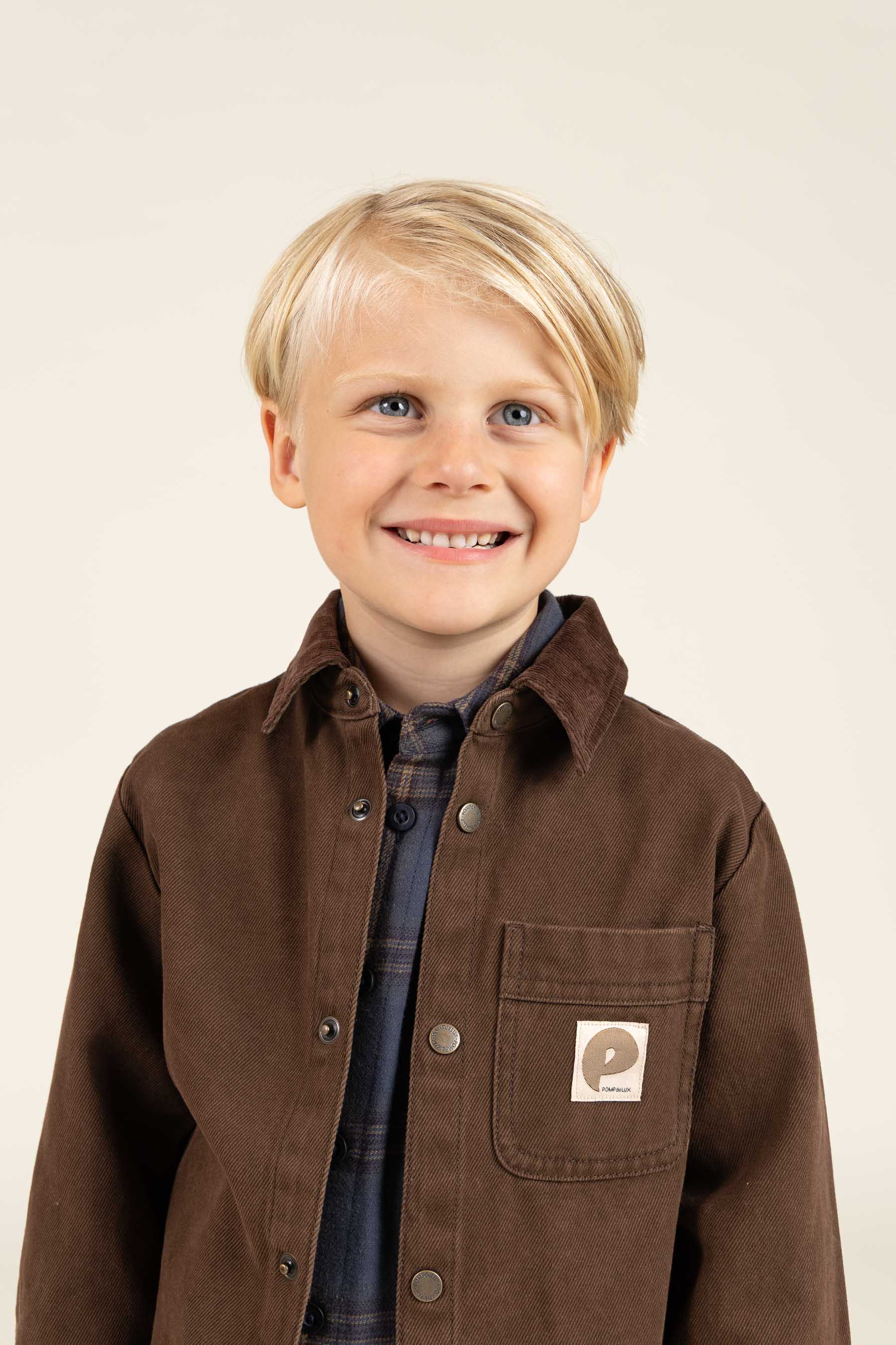 Twill overhemd - Kids - Chocolate | 100610 Carter