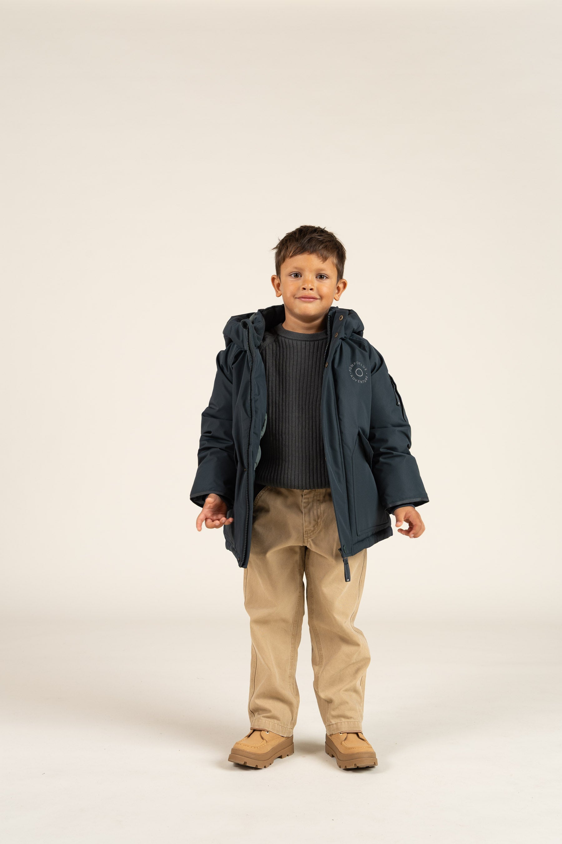 Canvas broek - Kids - Beige | 100114 Dereck