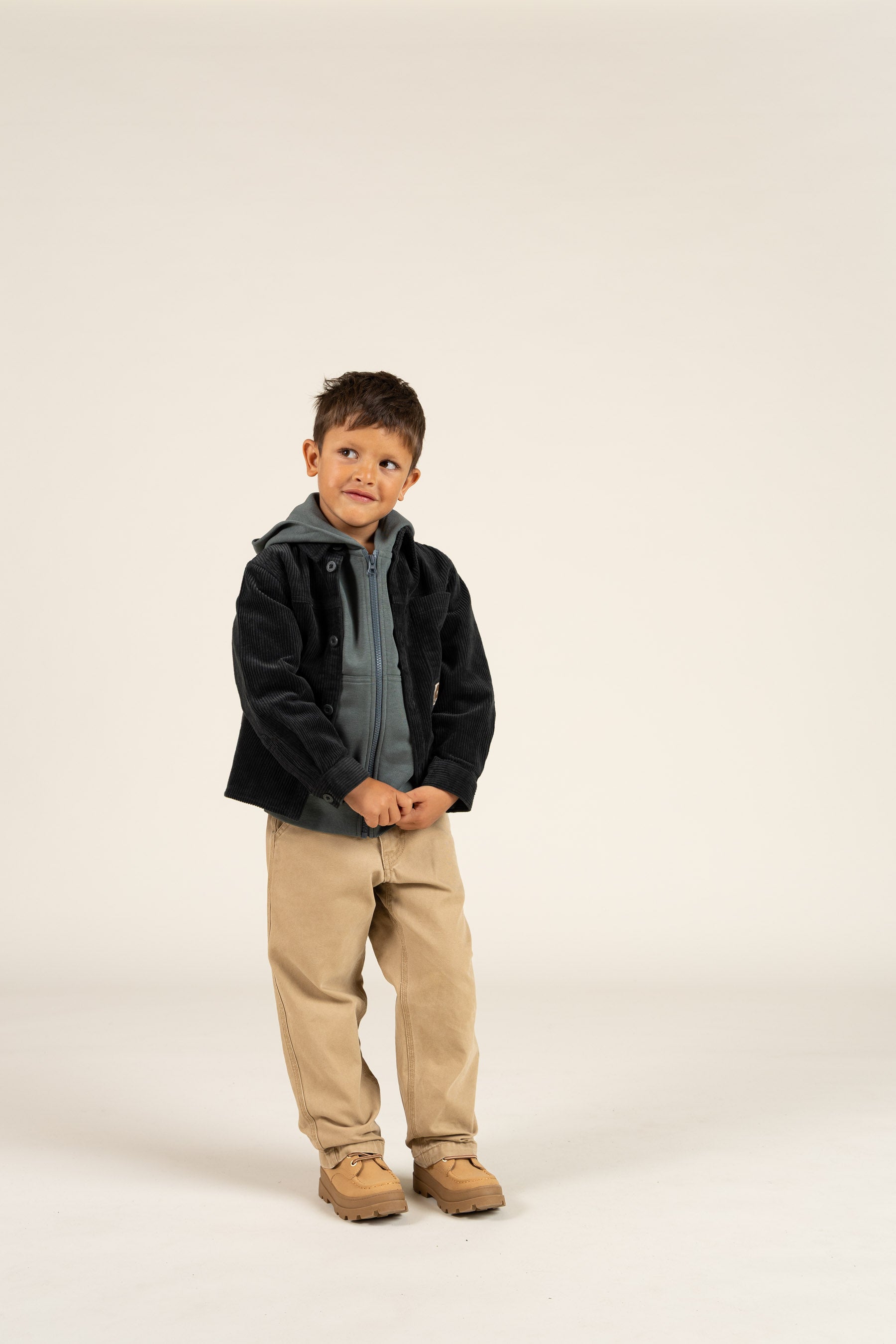Canvas broek - Kids - Beige | 100114 Dereck