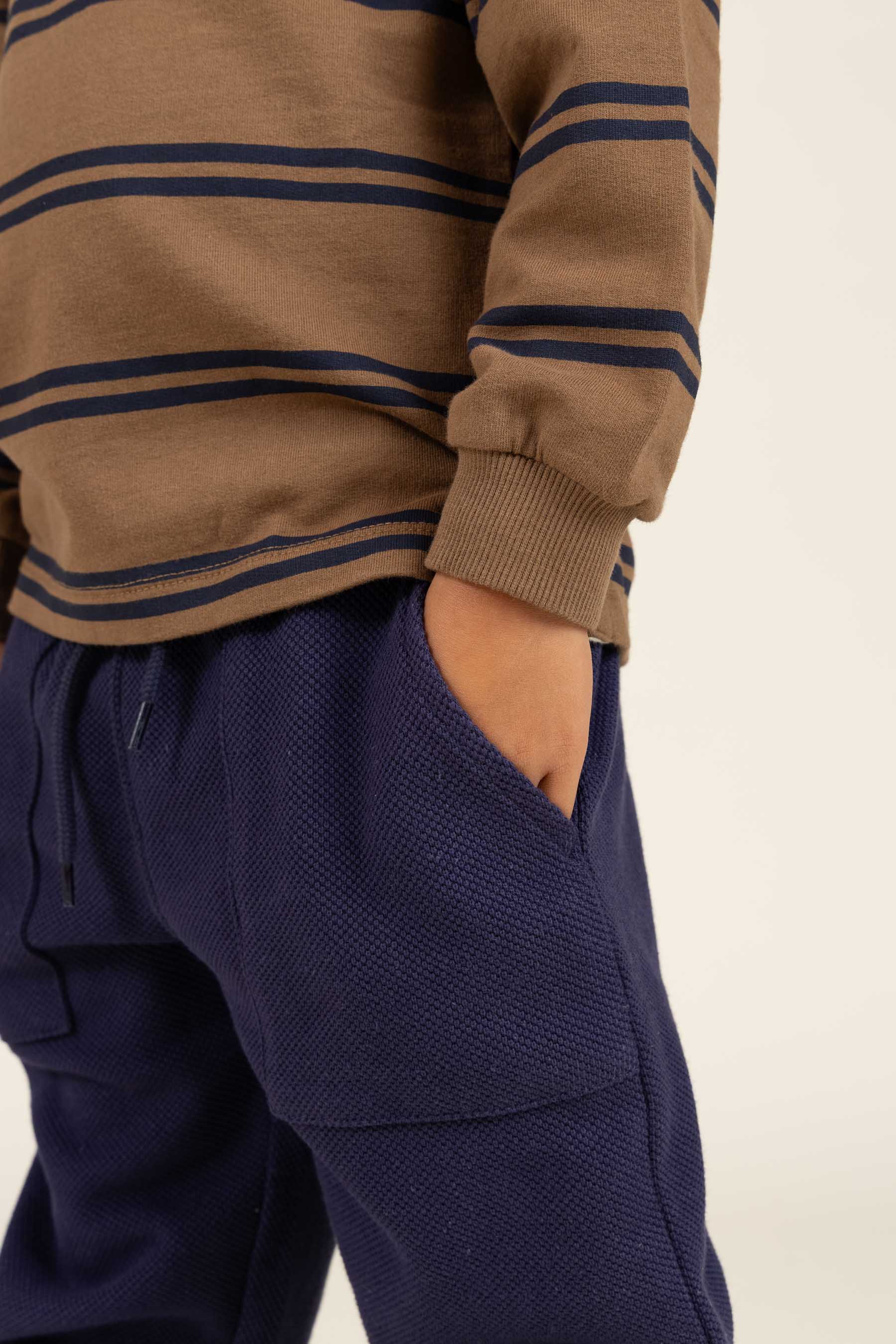 Joggingbroek Piquet - Kids - Navy | 100166 Gustav