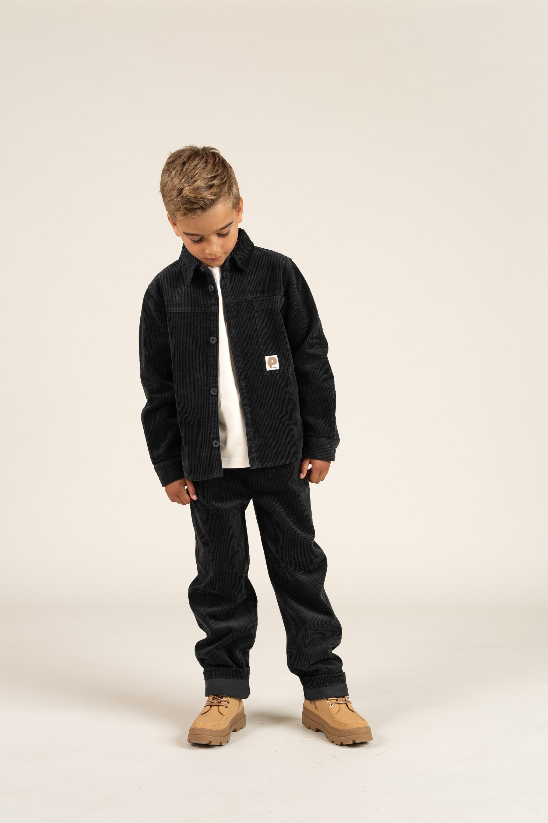 Corduroy overhemd - Tween - Forest Green | 100597 Jace