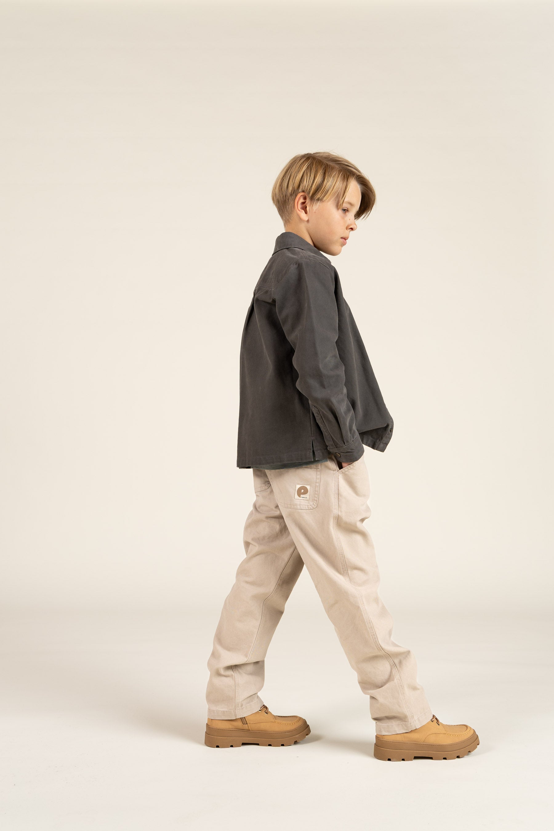 Canvas broek - Tween - Greige | 100336 Dereck