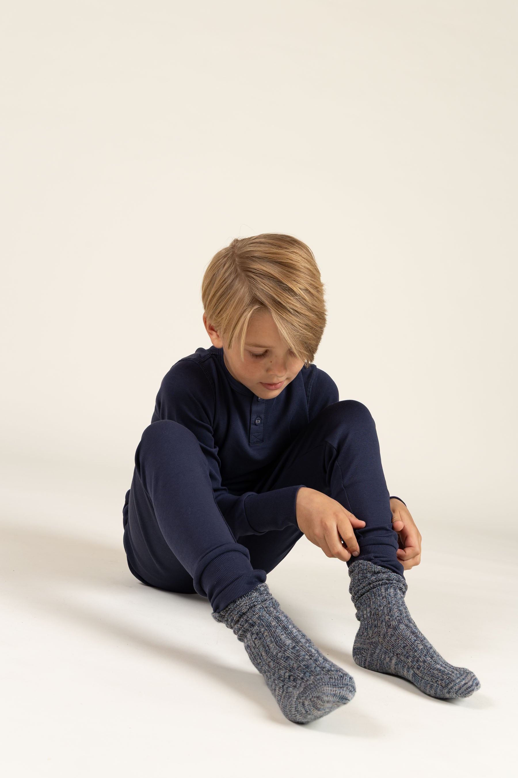 Jersey pyjama - Tween - Navy | 100557 Bangkok