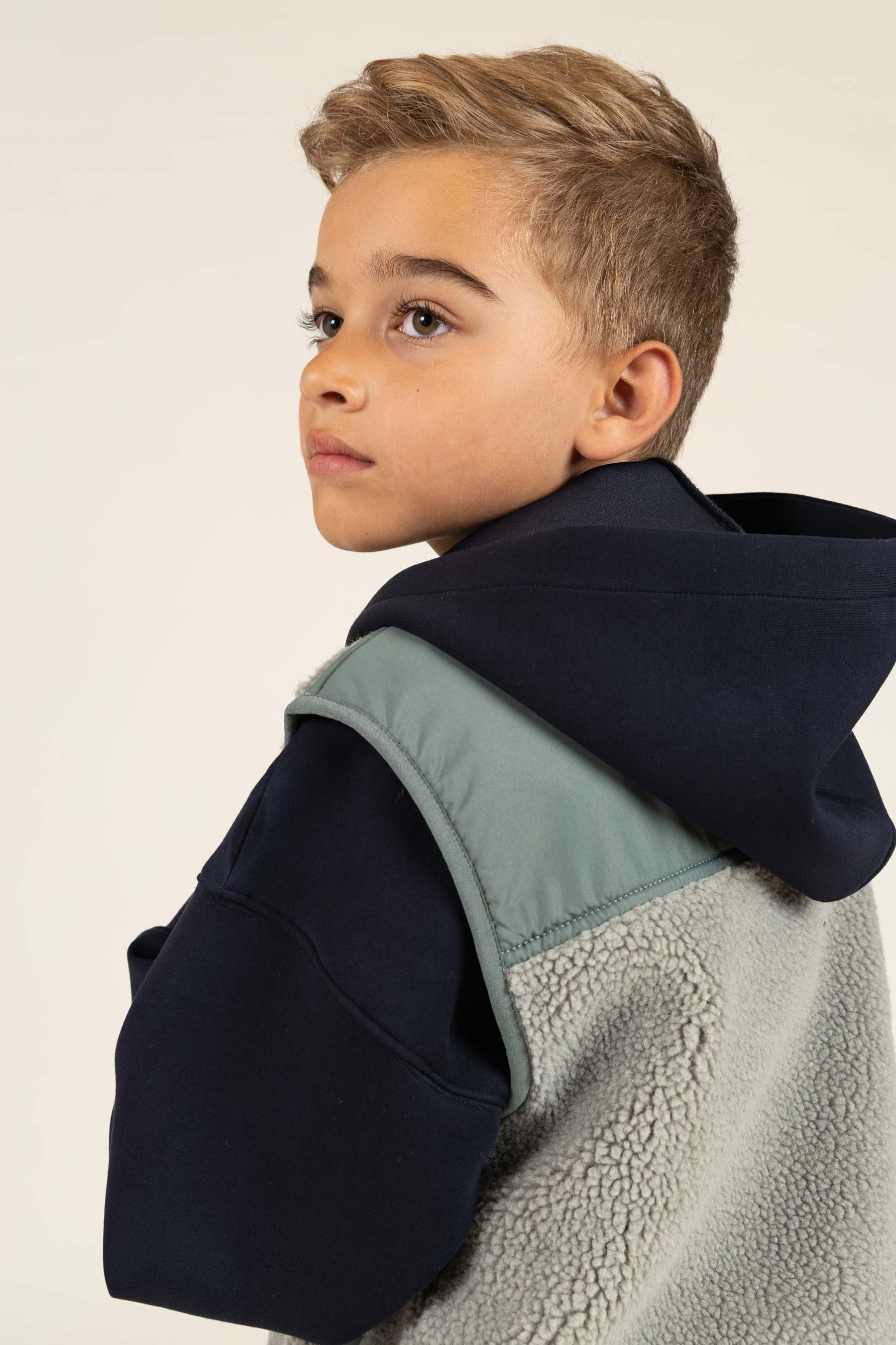 Vest met rits - All - Dusty Green | 100635 Elliot