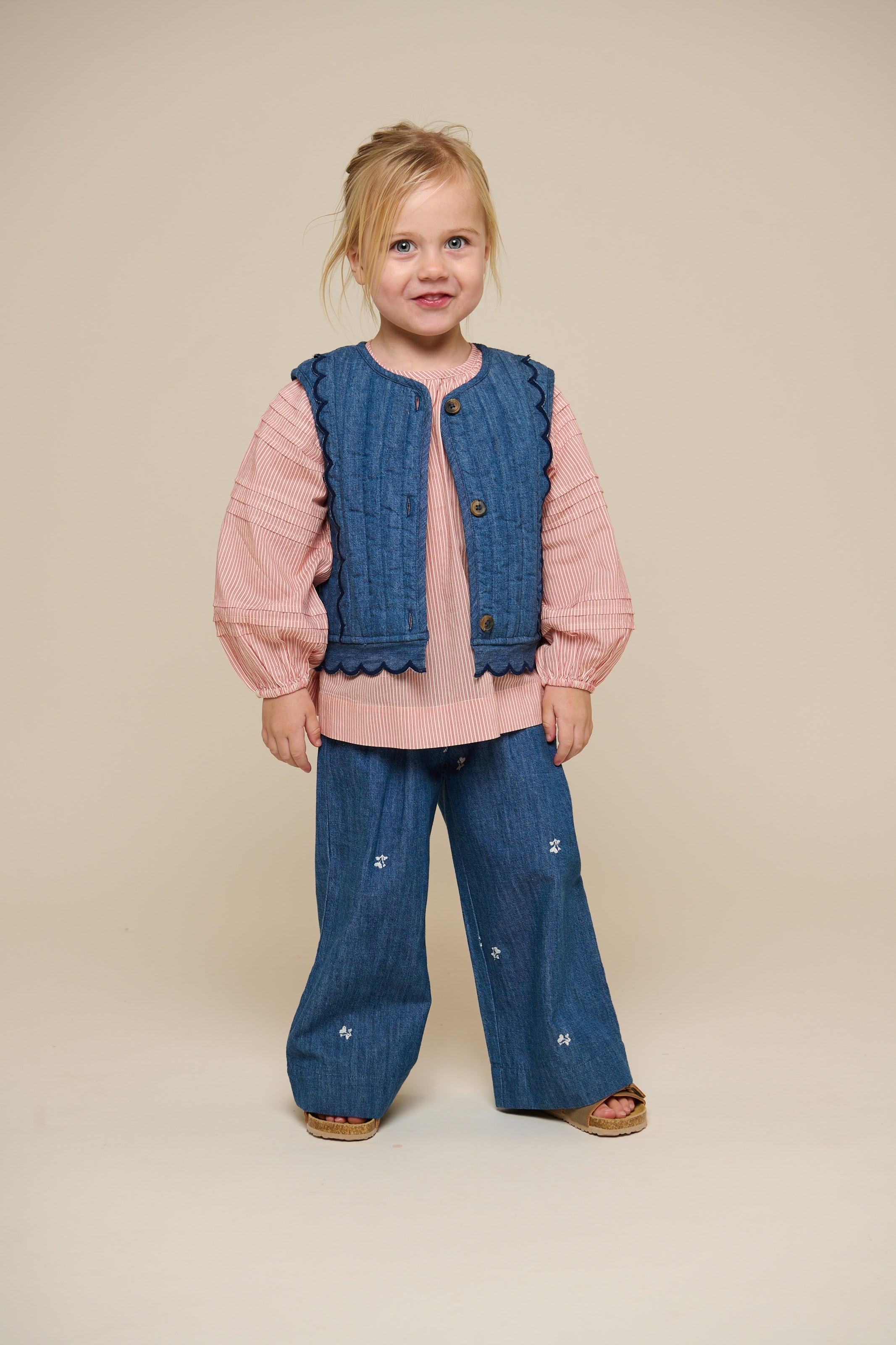 Gewatteerde Spijkerjasje - Kids - Blue Denim | 101052 Isabella