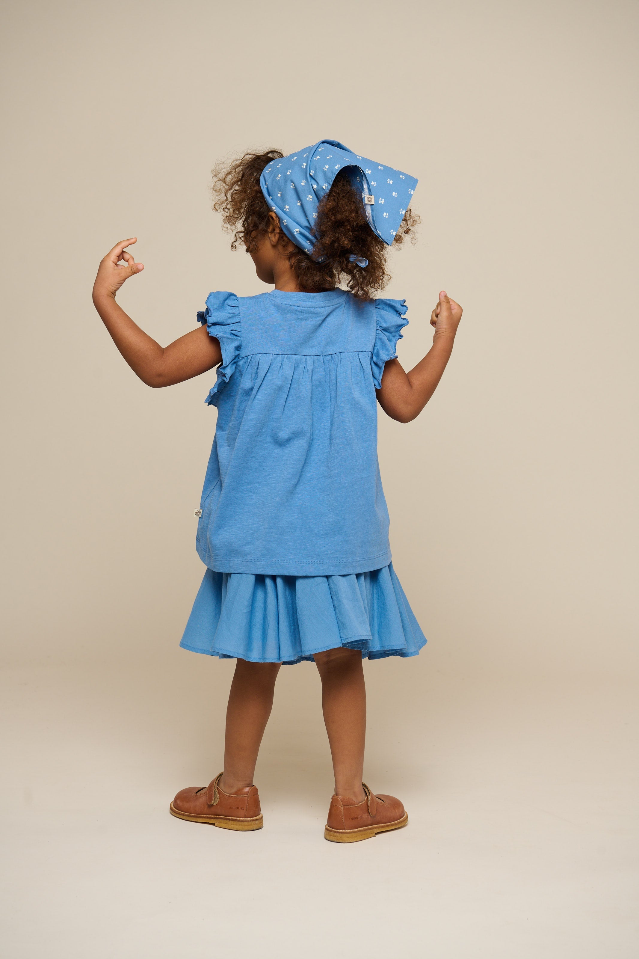 Jersey blouse - Kids - Blue | 101330 Lucia