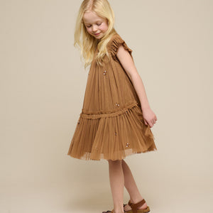Honingbij Tule Jurk - Tween - Coconut | 100965 Daisy