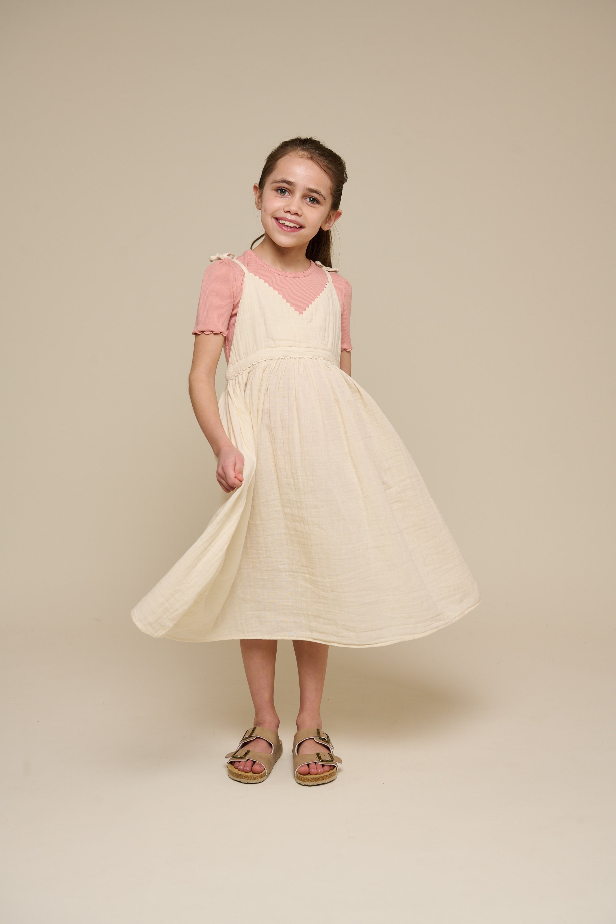 T-shirt van modalrib - Tween - Rose Tan | 101299 Lottie