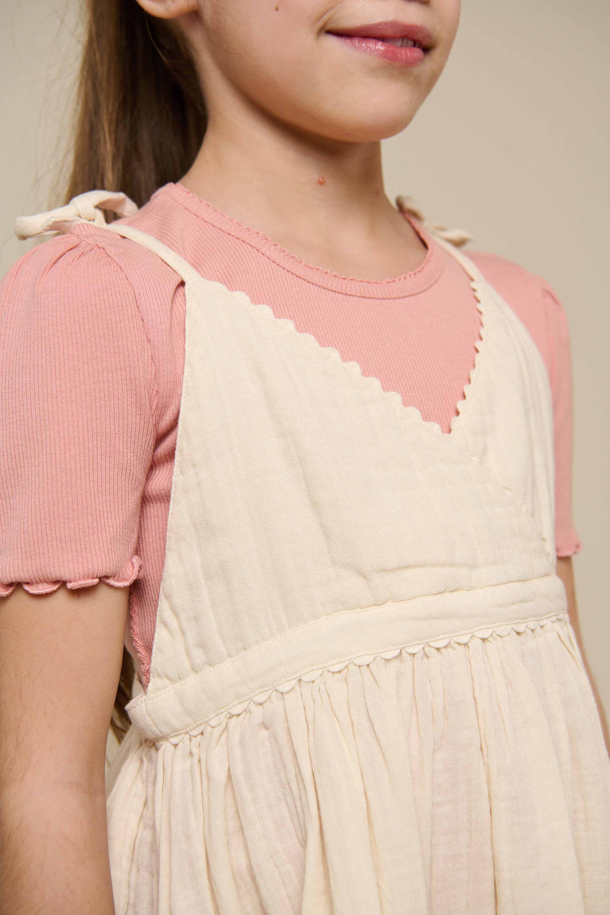 T-shirt van modalrib - Tween - Rose Tan | 101299 Lottie