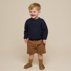 Gebreid Effen - Kids - Navy | 101281 Brady