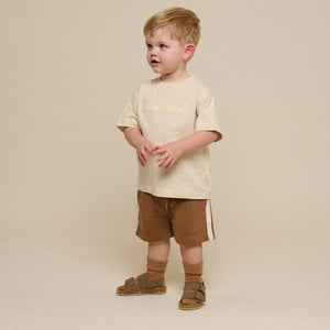 Sweatshorts met tape - Kids - Coconut | 101263 Carter