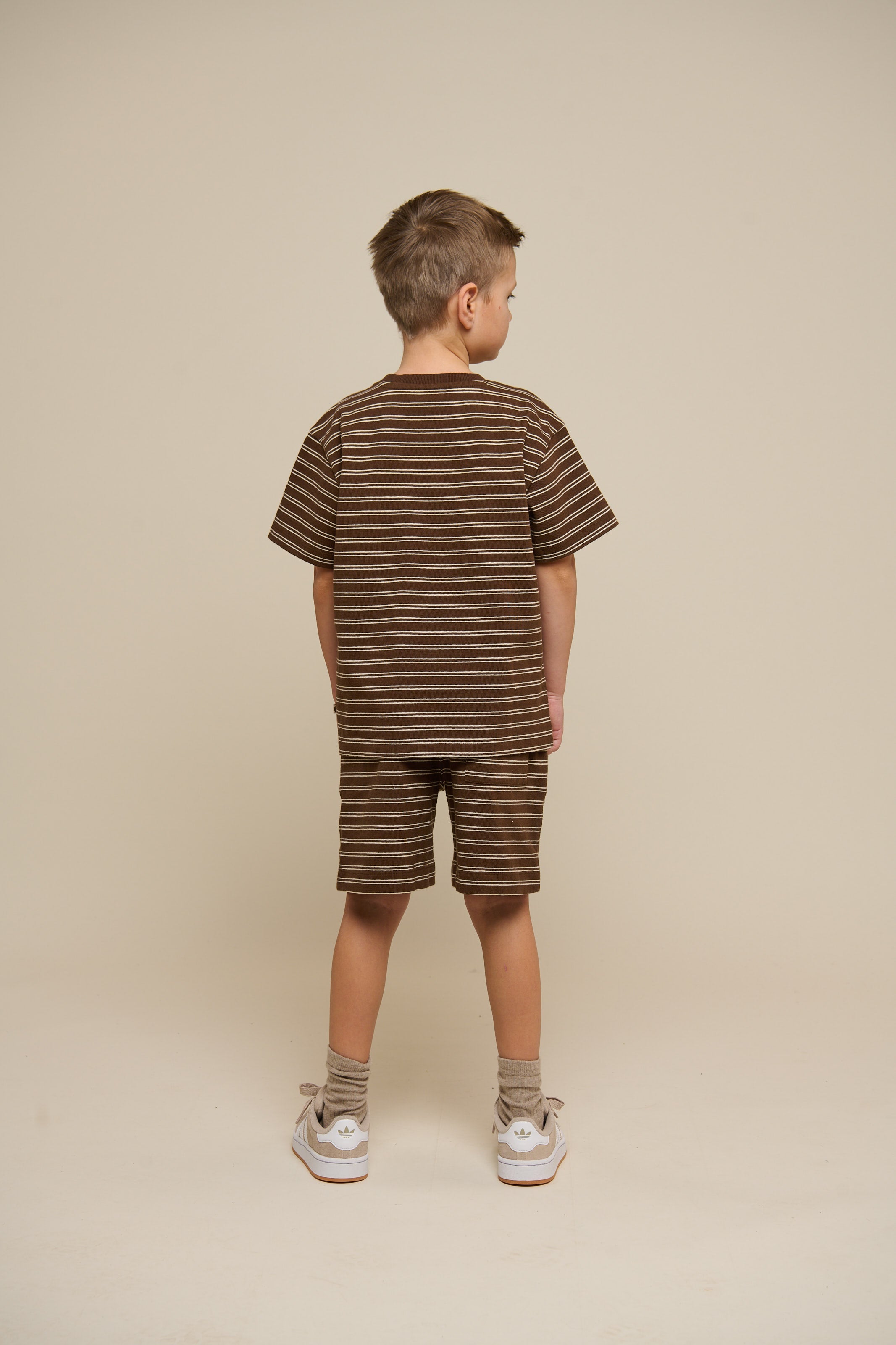Gestreept T-shirt - Tween - Dark Brown | 101178 Otto