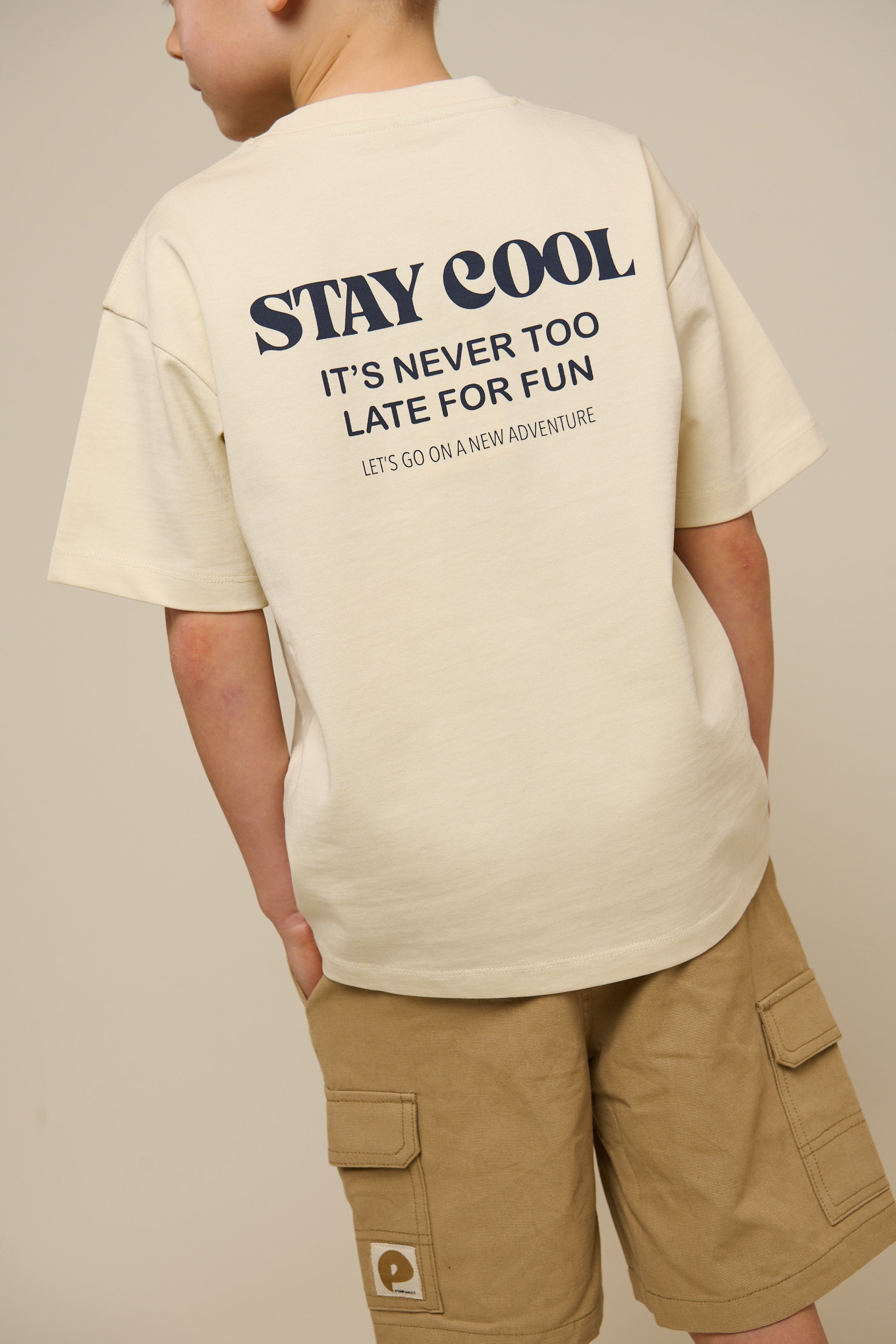 T-shirt van Zware Jersey - Tween - Offwhite | 101335 Jesse