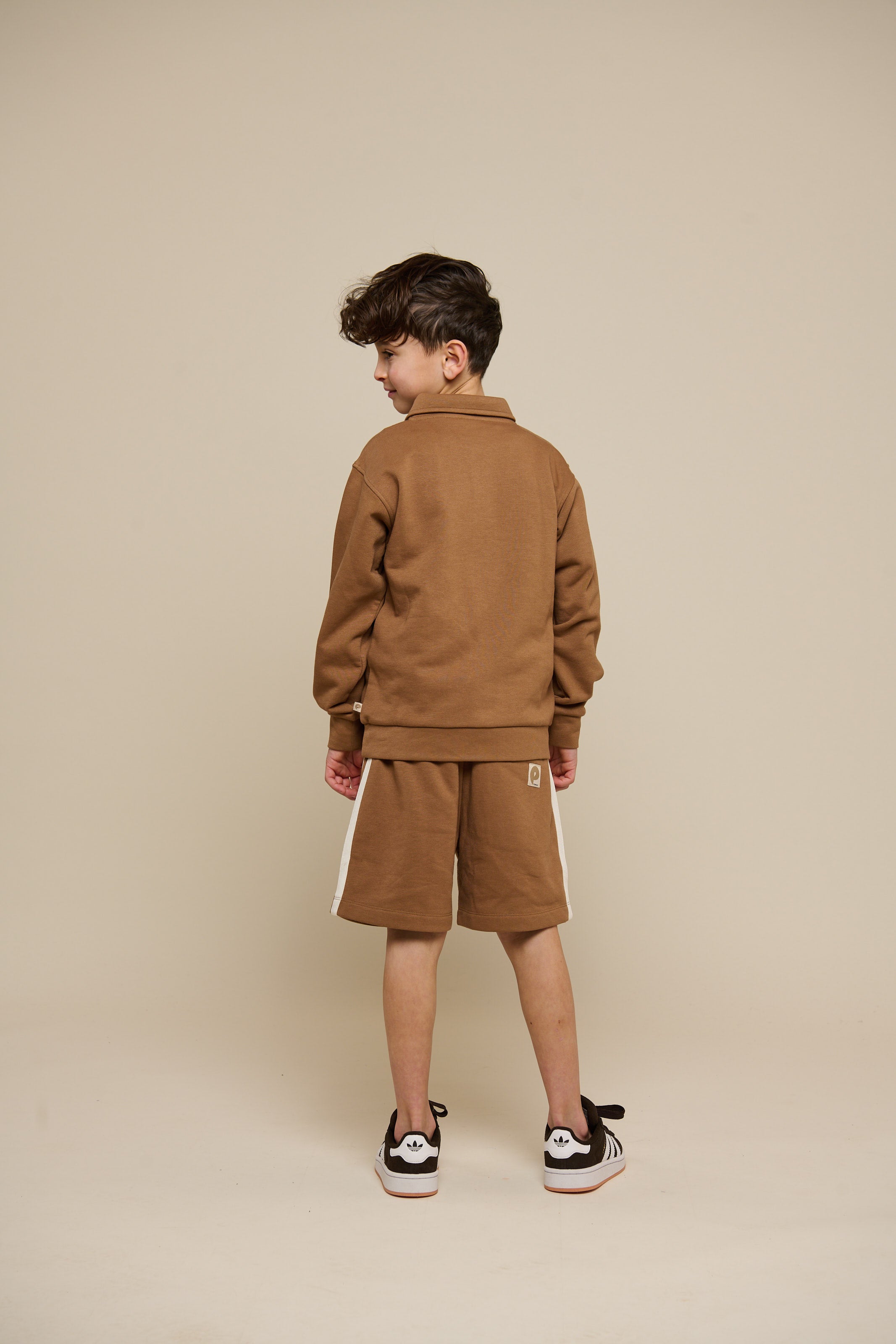 Sweatshorts met tape - Tween - Coconut | 101264 Carter