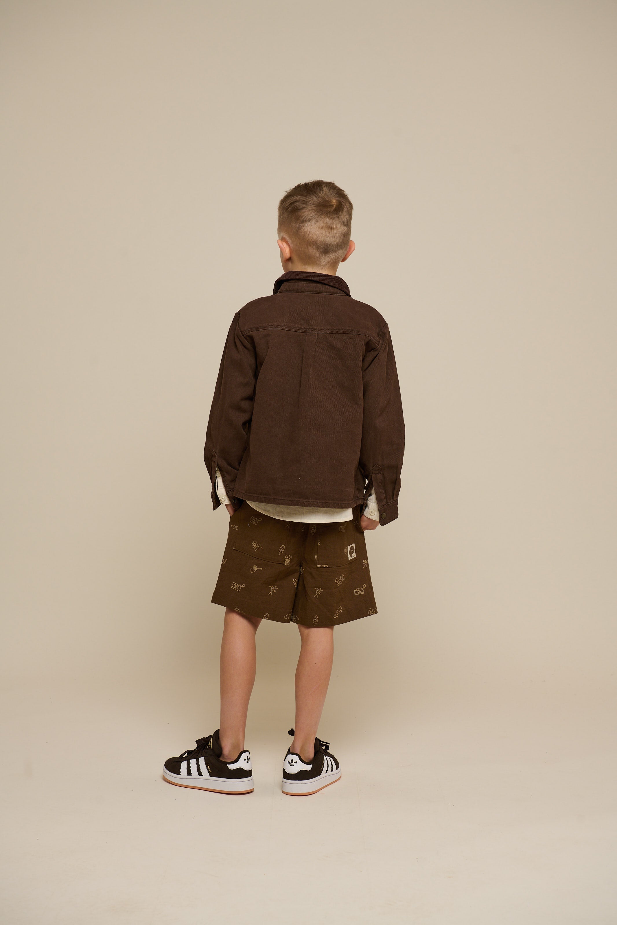 Twill overhemd - Tween - Chocolate | 100611 Carter