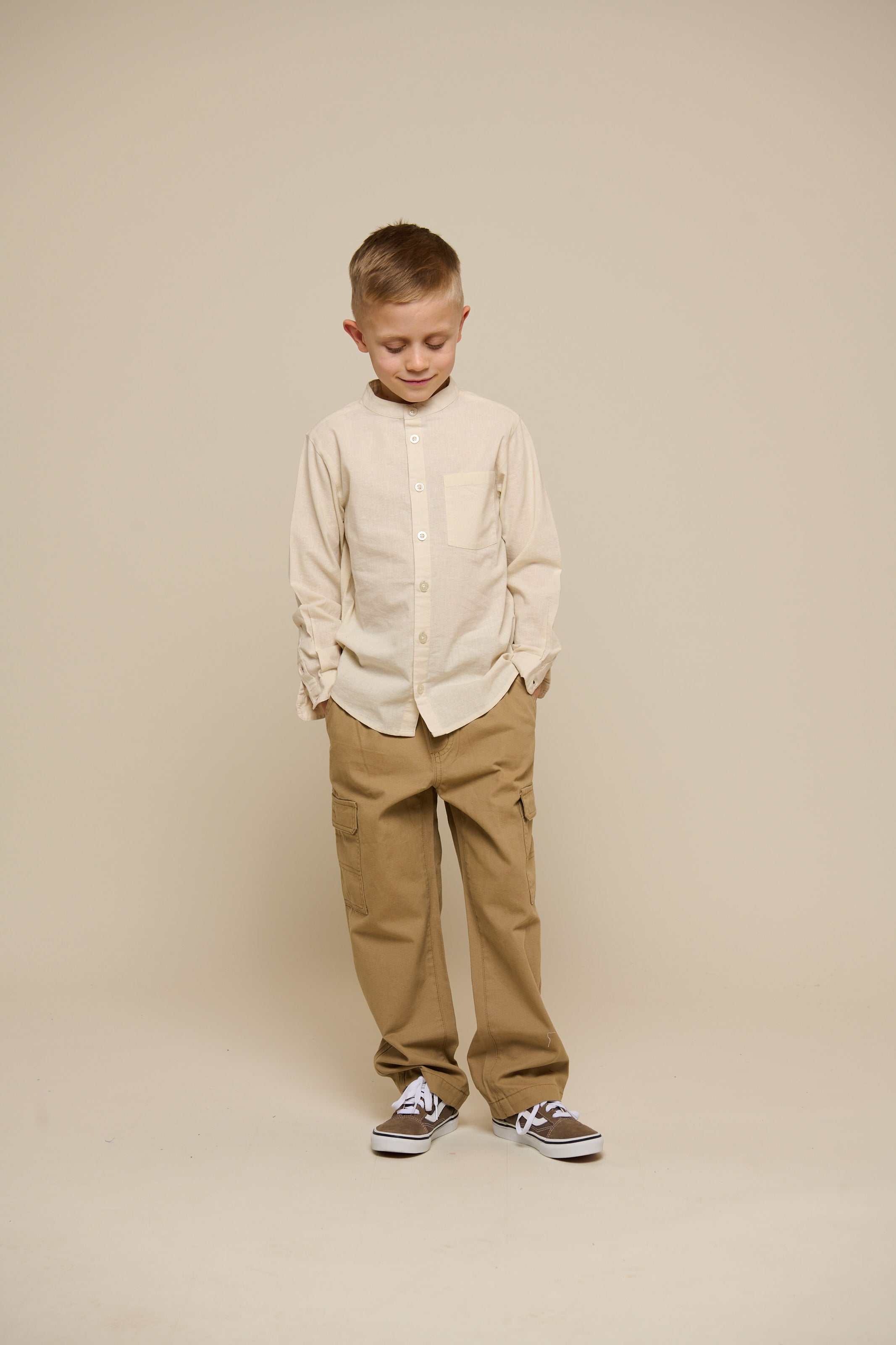 Canvasbroek - Tween - Khaki | 101133 Isack