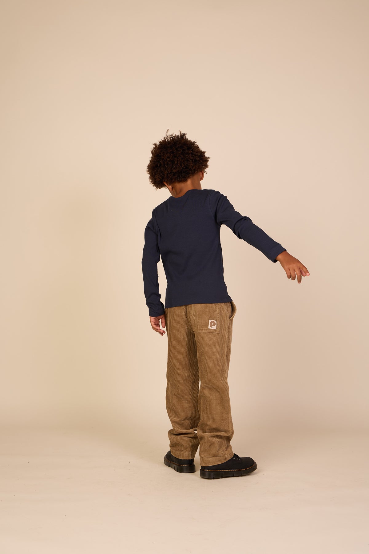 Geribd henley-langarmshirt Tween - Navy | 101592 Conrad