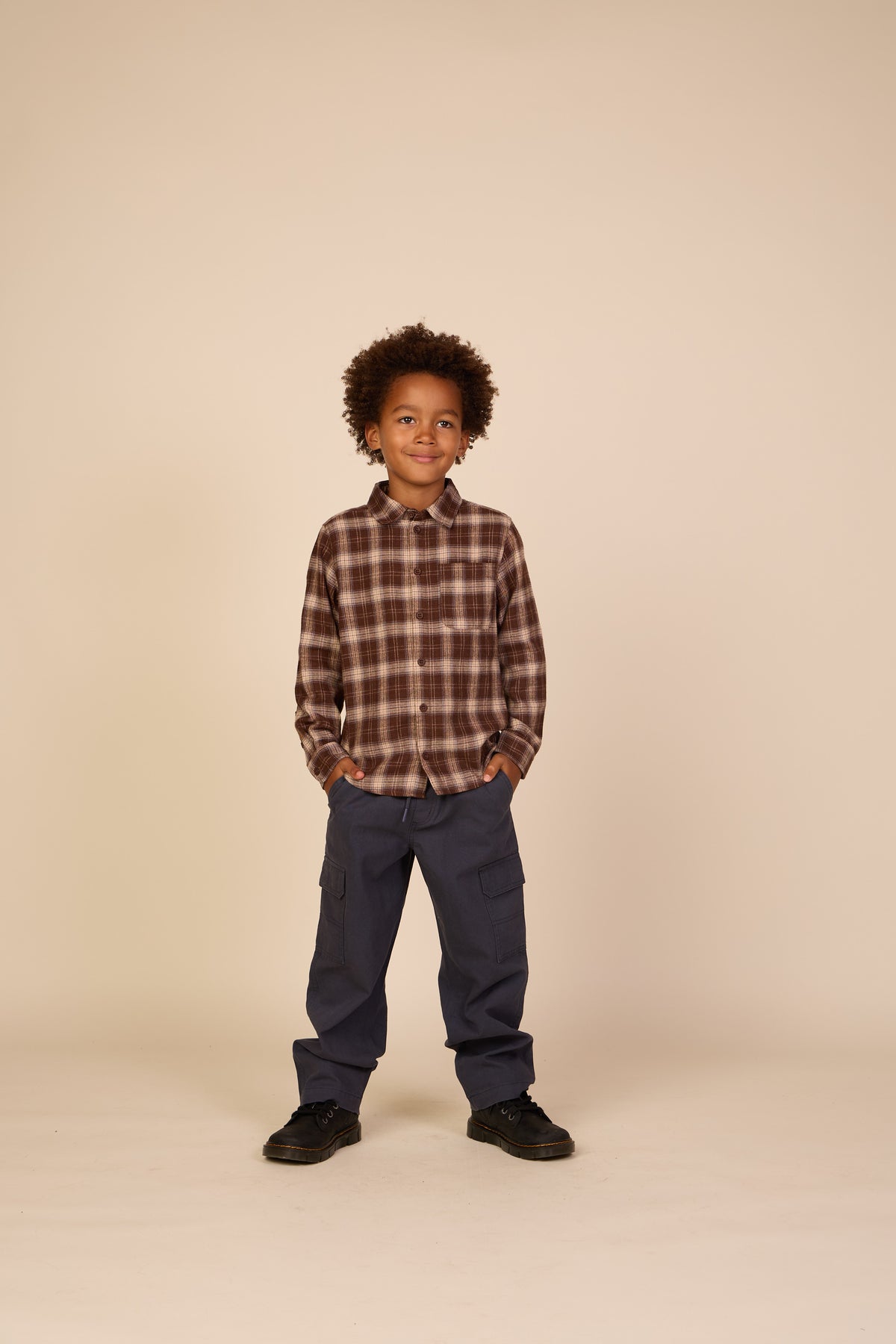 Canvasbroek - Tween - Navy | 101135 Isack