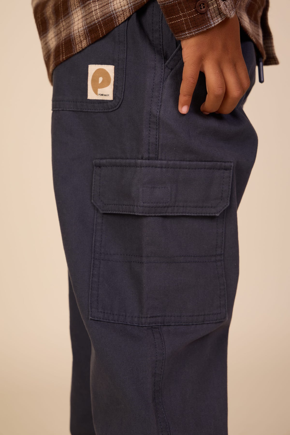 Canvasbroek - Tween - Navy | 101135 Isack