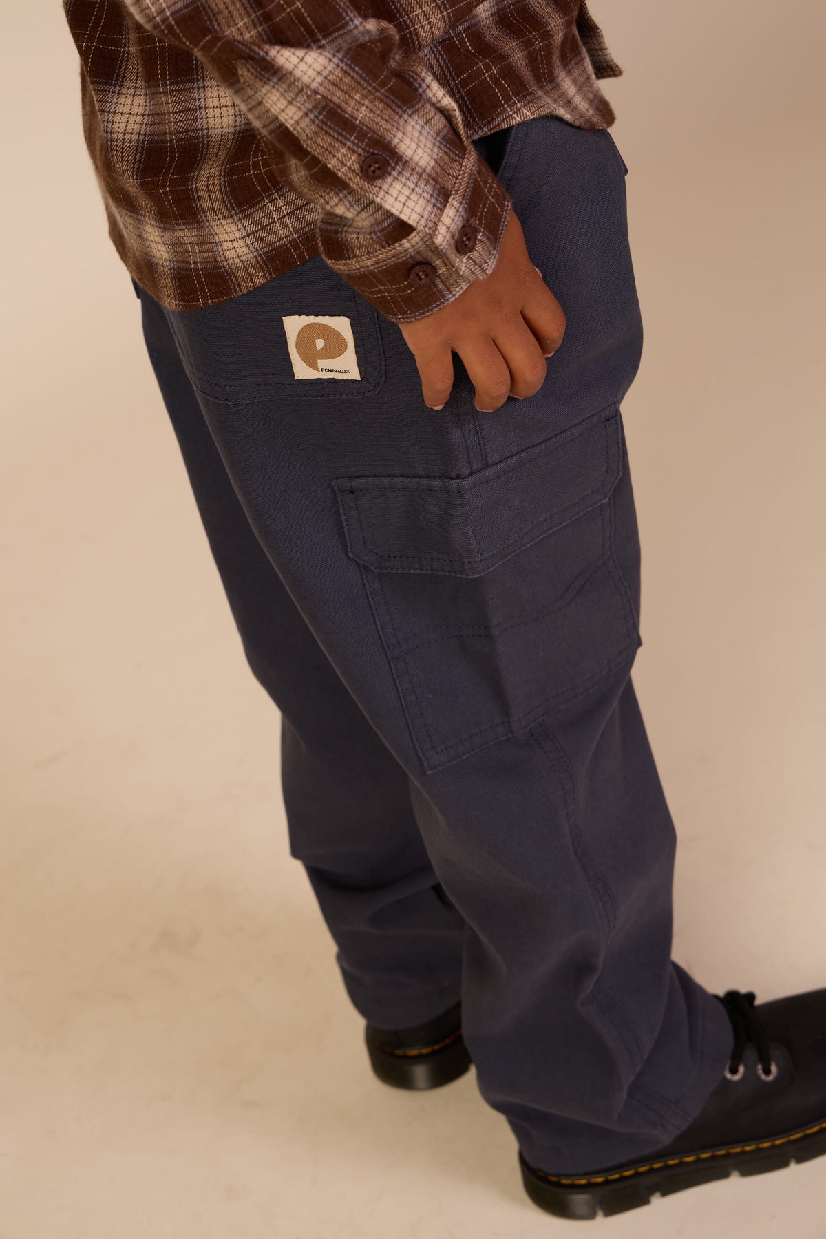 Canvas Broek - Kids - Navy | 101134 Isack
