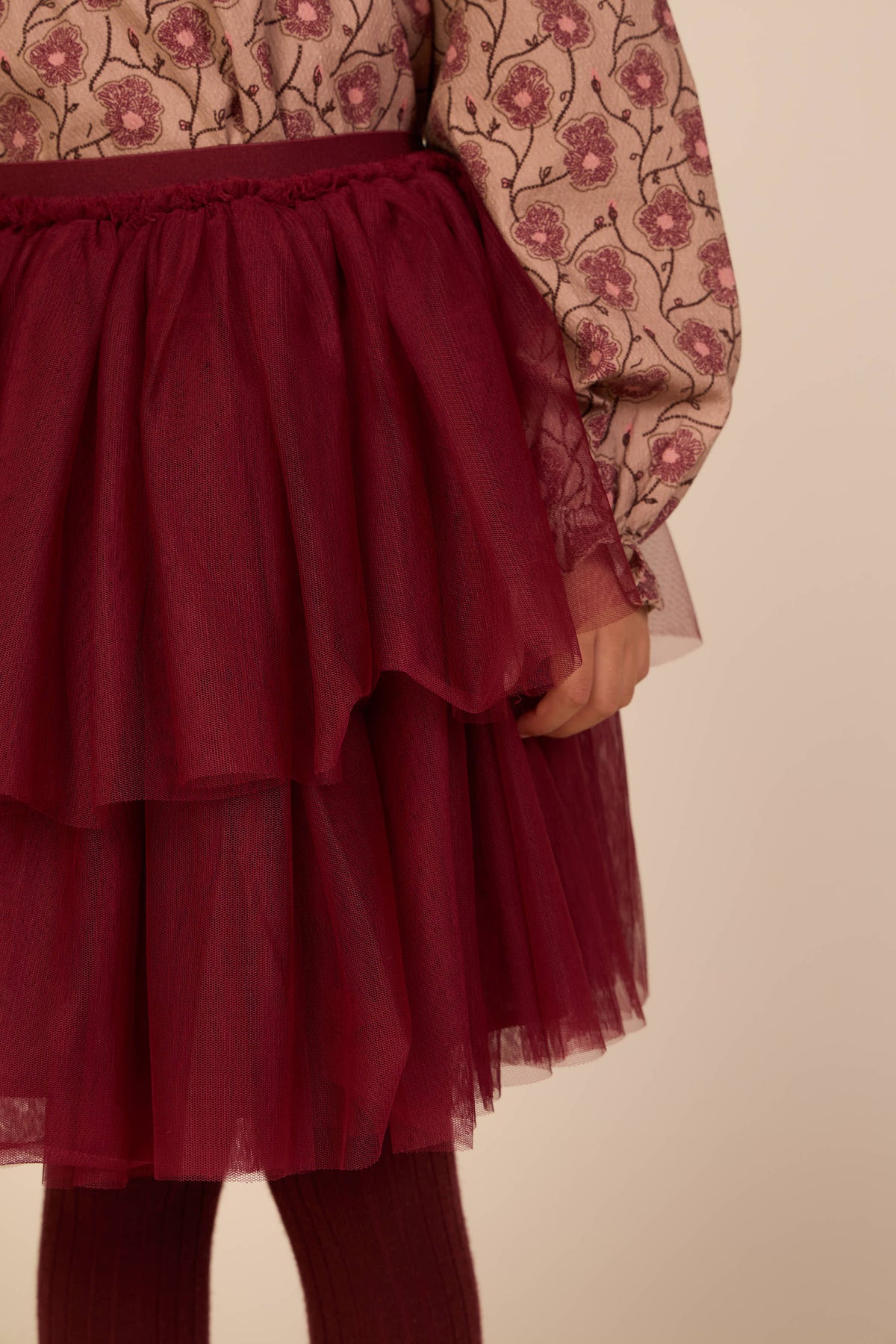 Tule rok Tween - Bordeaux | 101504 Bianca