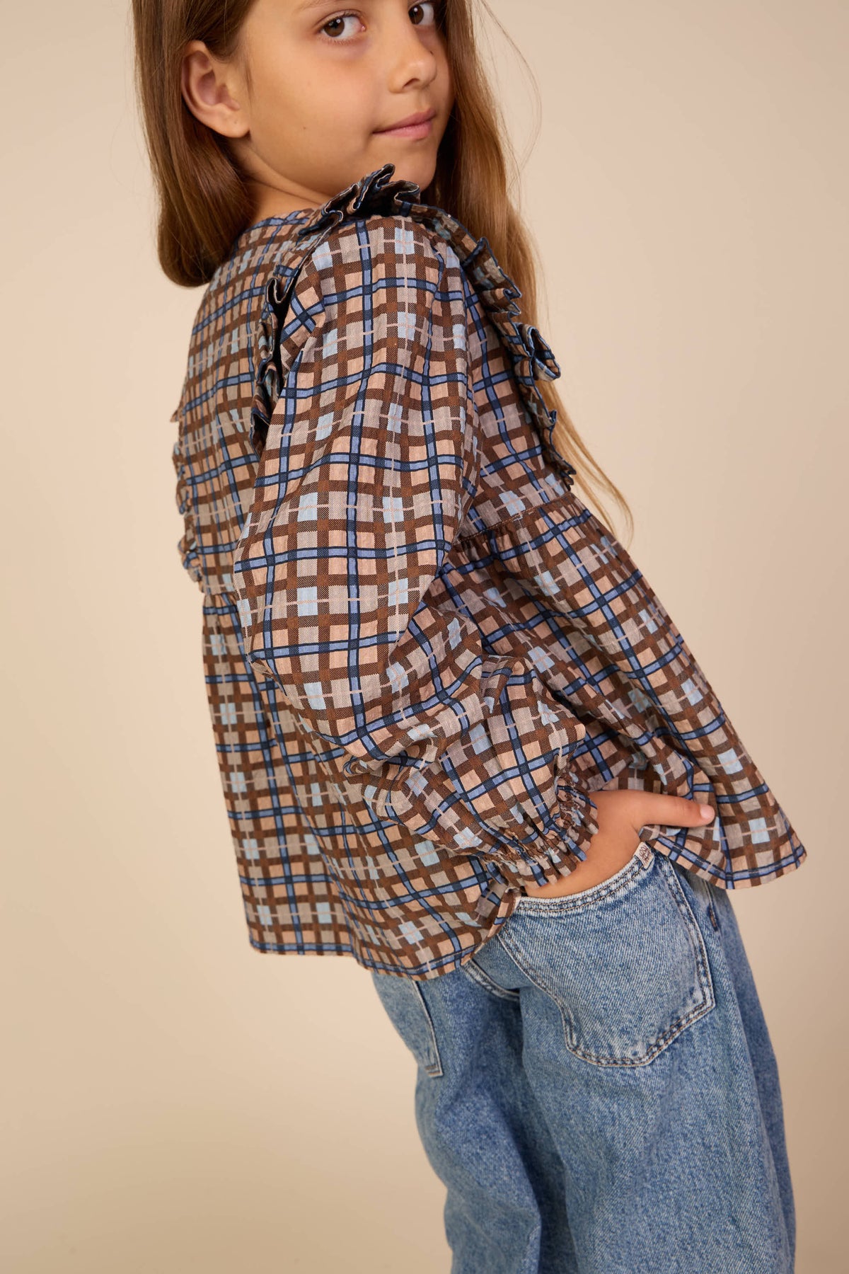Uitlopende Jeans - Tween - Blue denim | 101154 Carmen