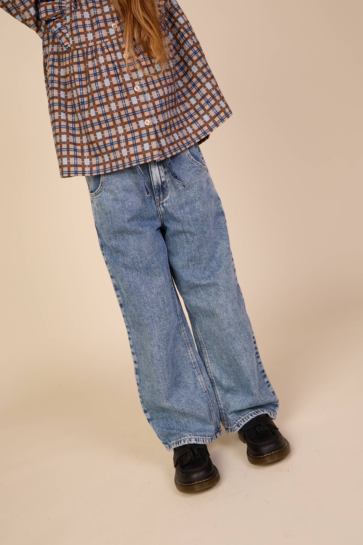 Uitlopende Jeans - Tween - Blue denim | 101154 Carmen