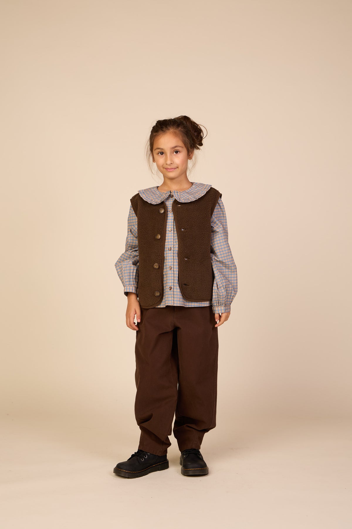 Baggy broek Tween - Dark Brown | 101528 Jenna