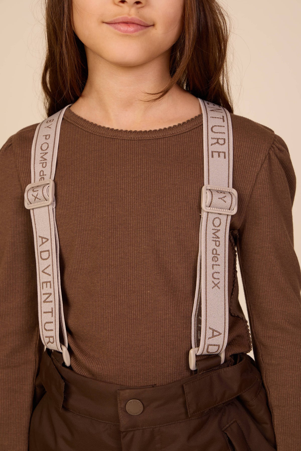 Adventure® skibroek Tween - Dark Brown | 101421 Sky