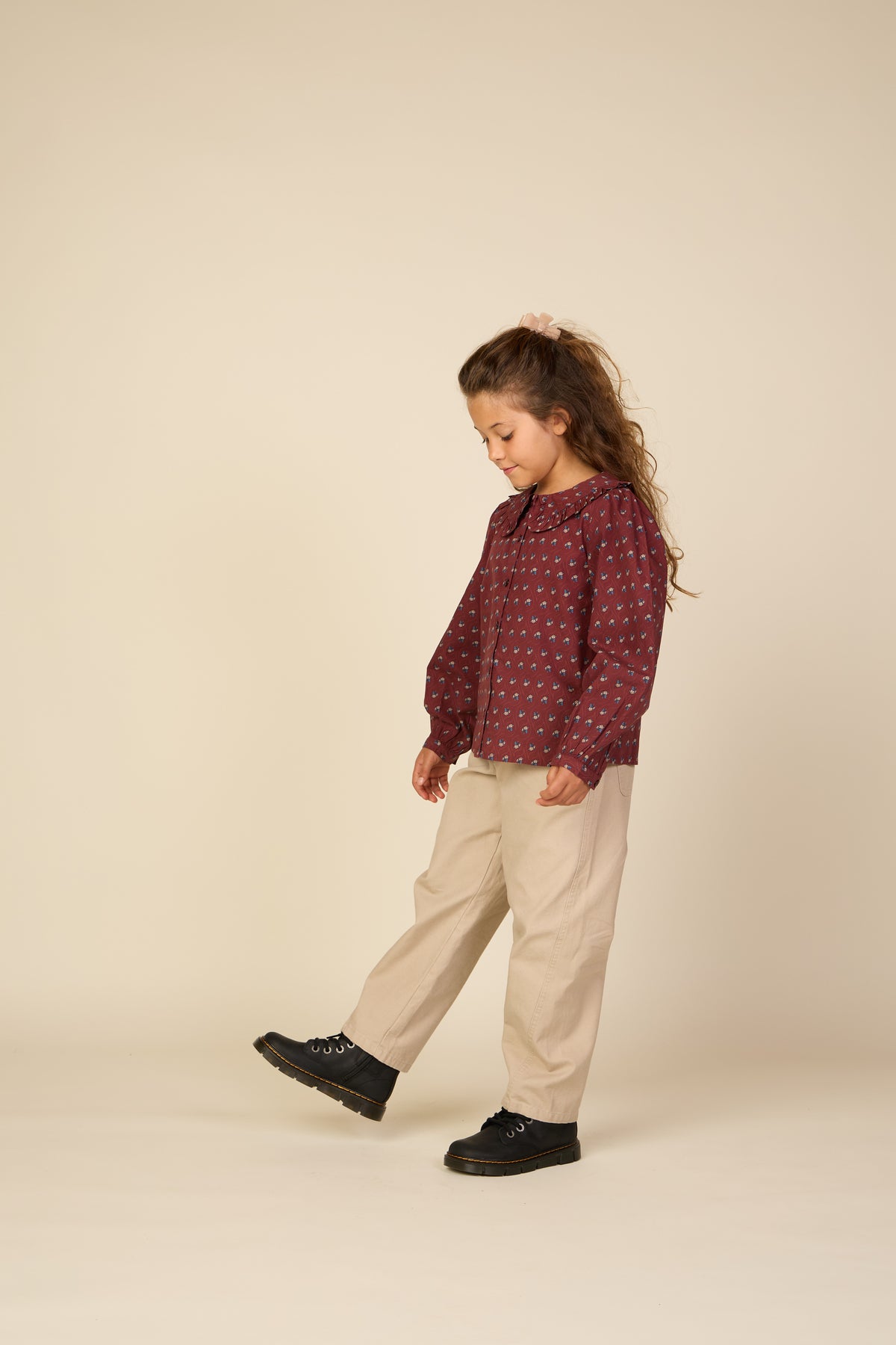 Baggy broek Tween - Light Beige | 101530 Jenna