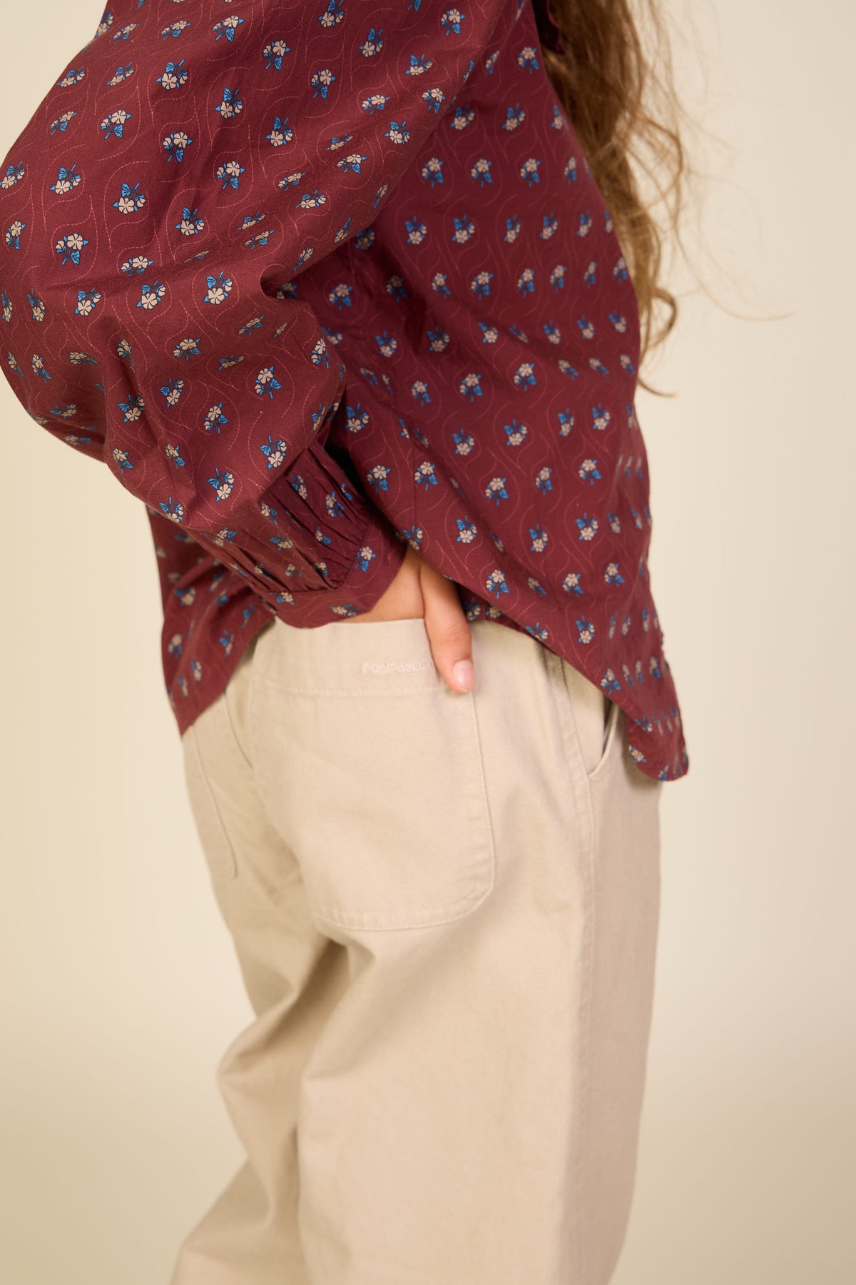 Baggy broek Tween - Light Beige | 101530 Jenna