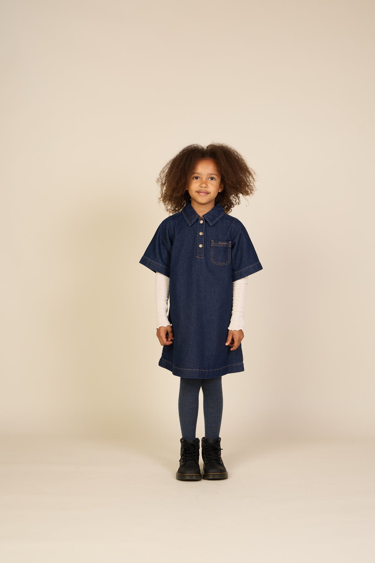 Denim jurk Tween - Dark Blue | 101619 Alison