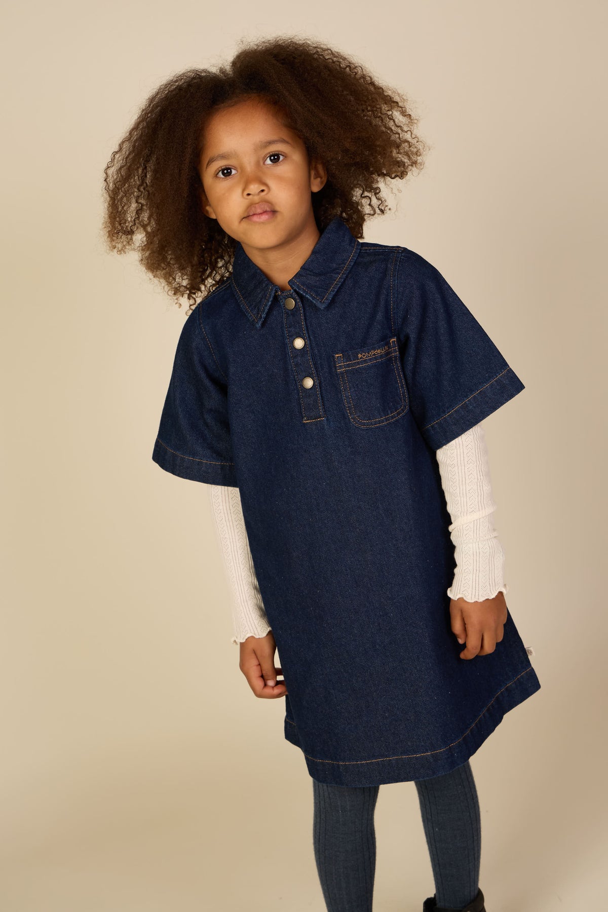 Denim jurk Tween - Dark Blue | 101619 Alison