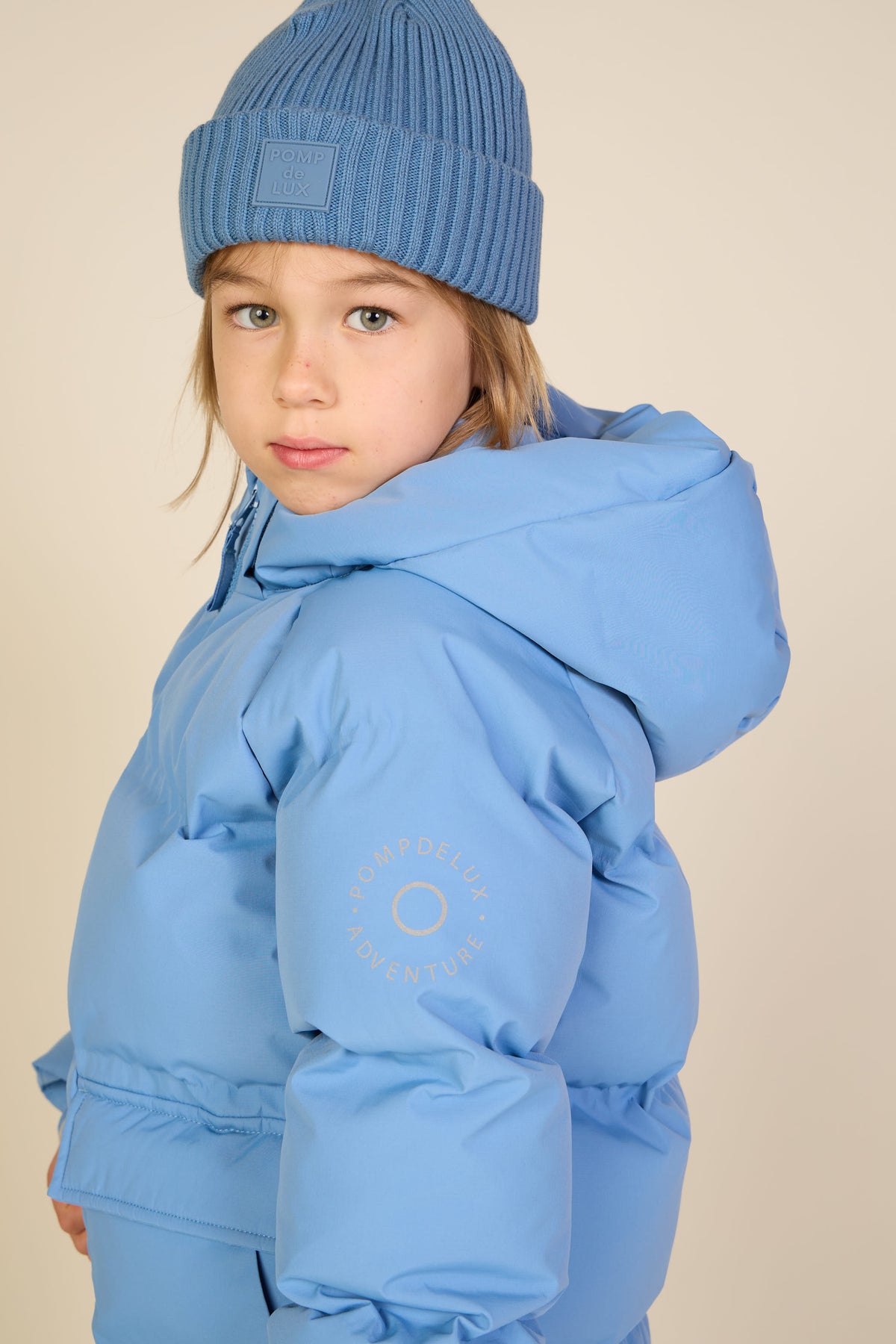 Katoenen gebreide muts - All - Stofblauw | 101519 Todd