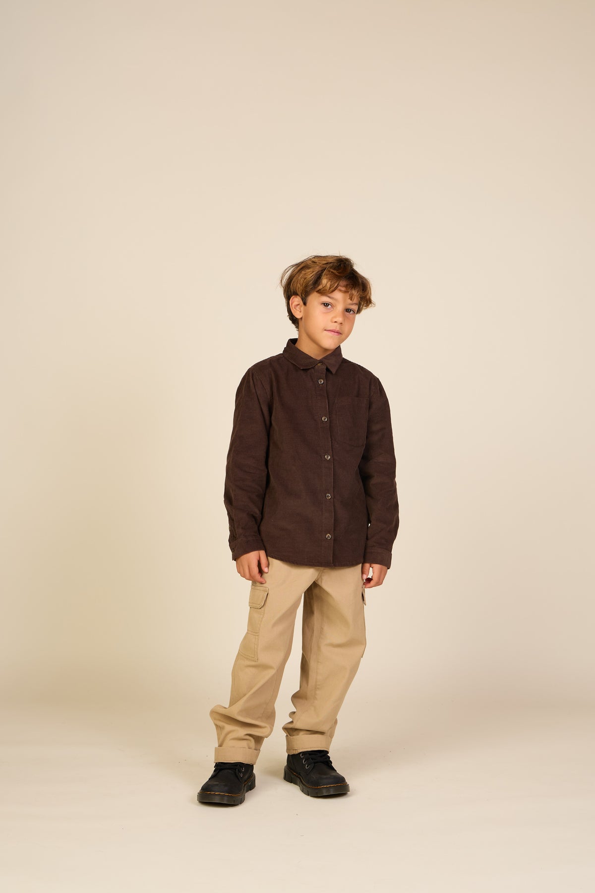 Corduroy overshirt Tween - Dark Brown | 101656 Jonny