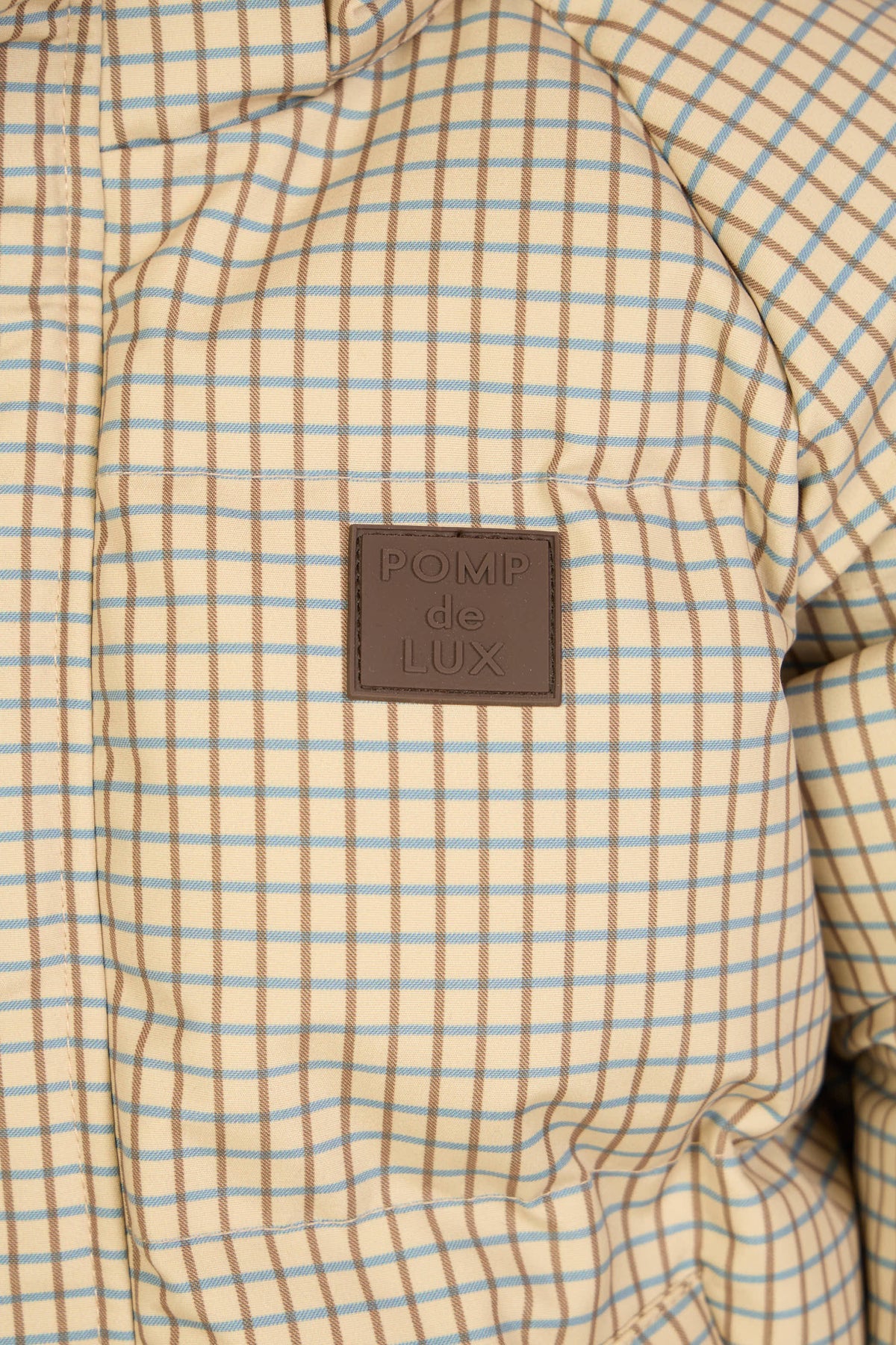 Geruite pufferjas Tween - Brown | 101423 Riley
