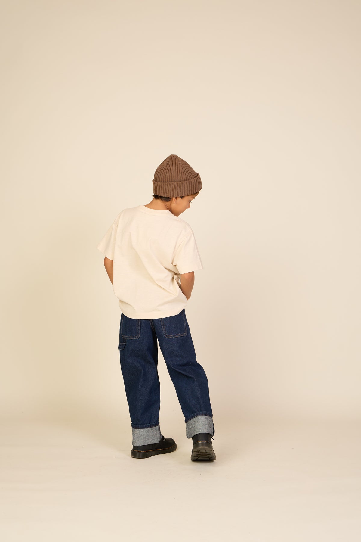 Slub jersey Borduur T-shirt - Tween - Off White | 101160 Villum