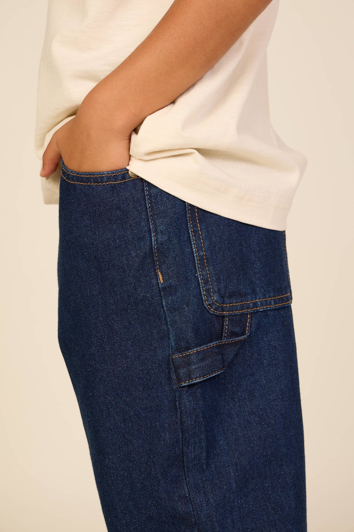 Relaxed carpenter jeans Tween - Dark Blue | 101645 Titus