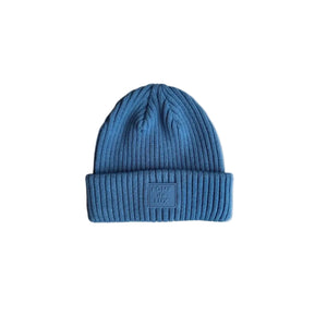 Katoenen gebreide muts - All - Stofblauw | 101519 Todd