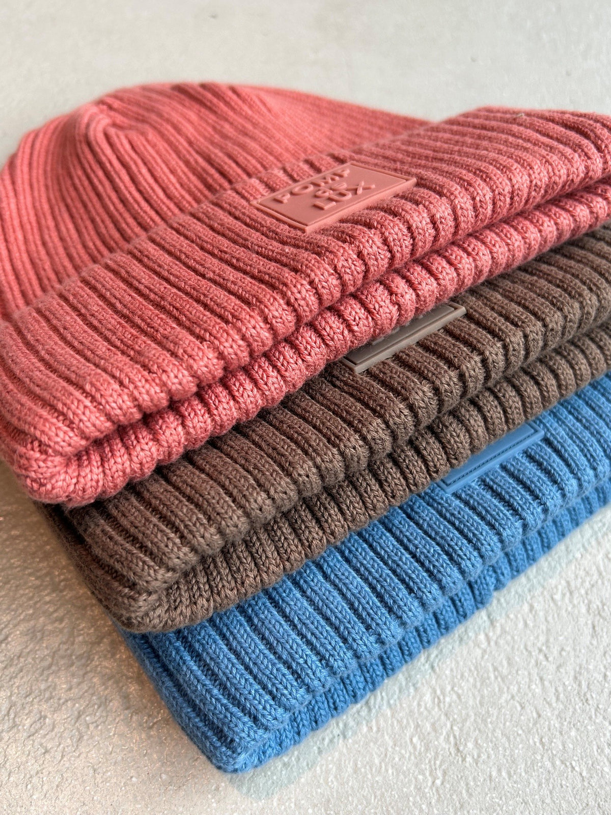 Katoenen gebreide muts - All - Stofblauw | 101519 Todd