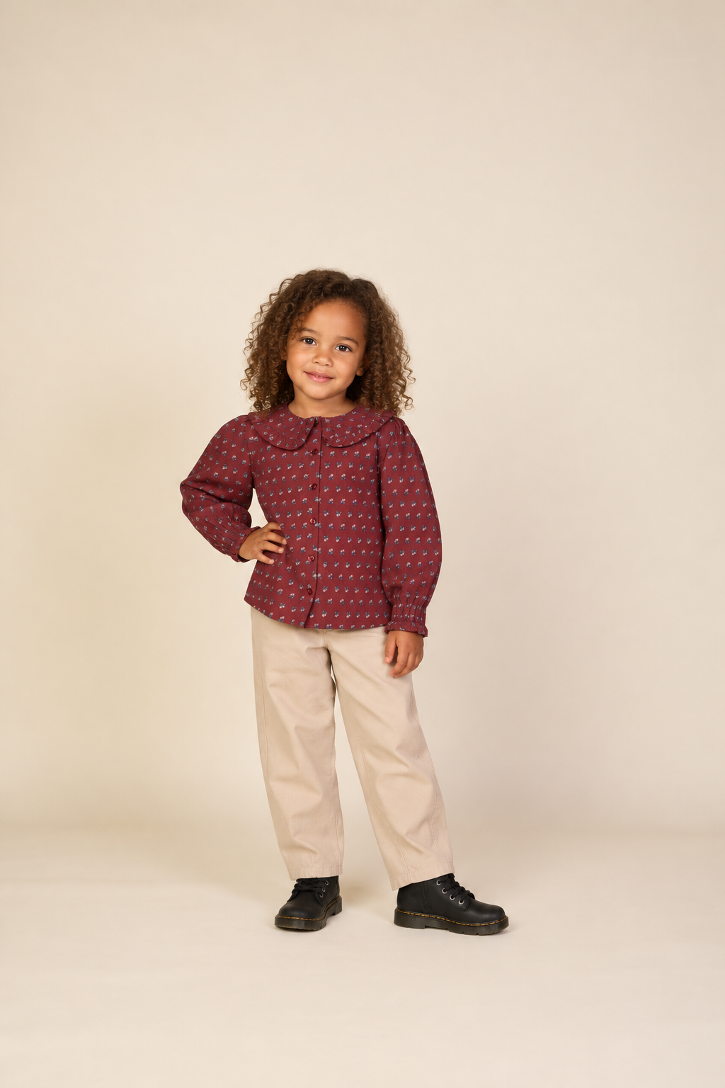 Baggy broek Kids - Light Beige | 101529 Jenna