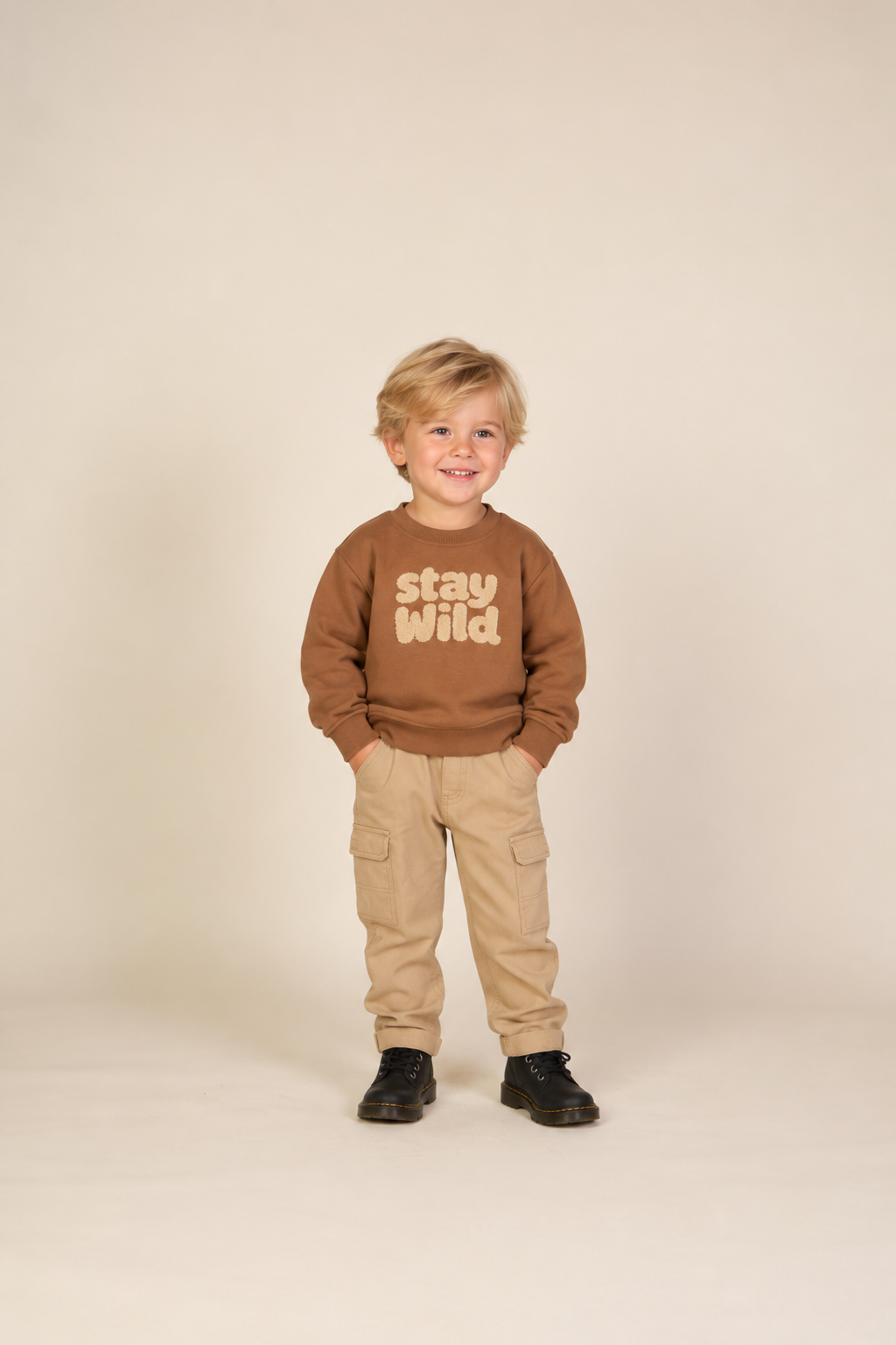 Canvasbroek - Kids - Khaki | 101132 Isack
