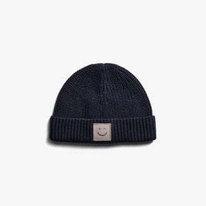 Geribde muts - Tweens - Navy