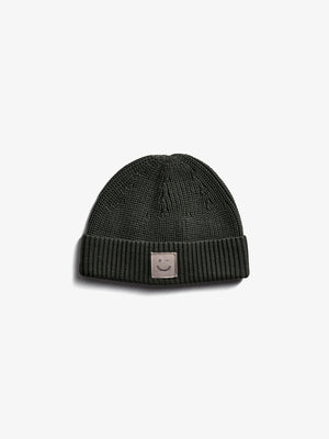 Geribde muts - Kids - Dark Green