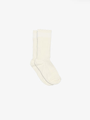 MP Katoenen Jacquard Gebreide Sokken - Tween - Offwhite | 101388 MP Inger