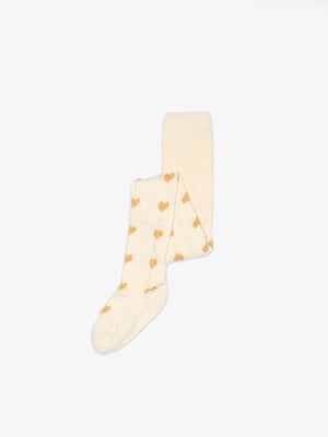 MP Hart Panty - Kids - Offwhite/Yellow | 101376 MP Alvilda tights